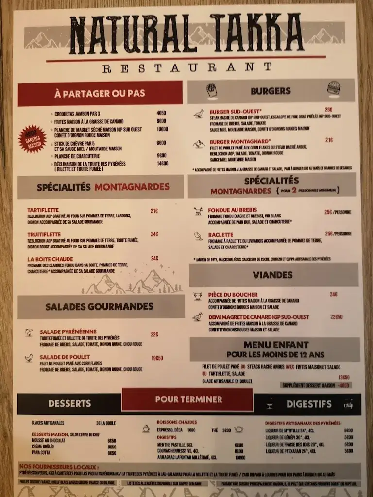 Menu_Natural Takka Restaurant_Cauterets_image_3