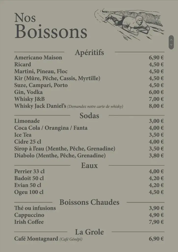 Menu_Le Brasero_Cauterets_immagine_2