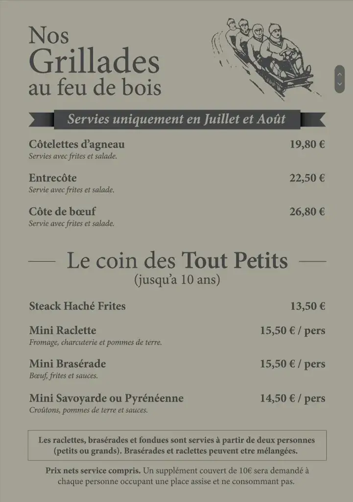 Menu_Le Brasero_Cauterets_immagine_3