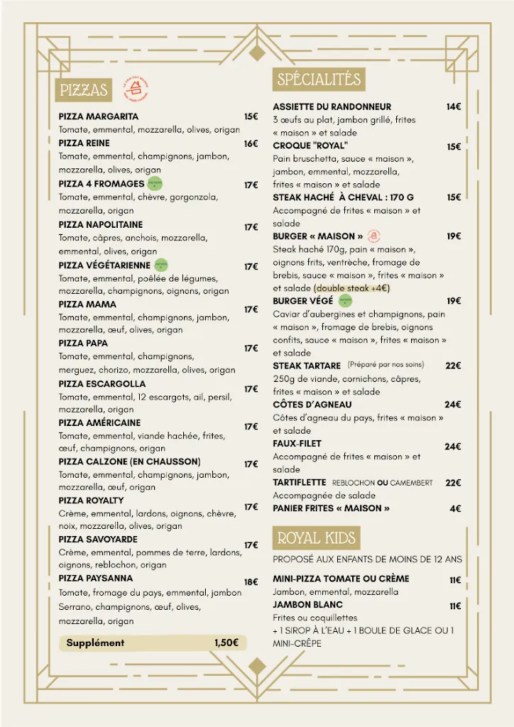 Menu_Le Royalty Brasserie Cauterets_Cauterets_image_1