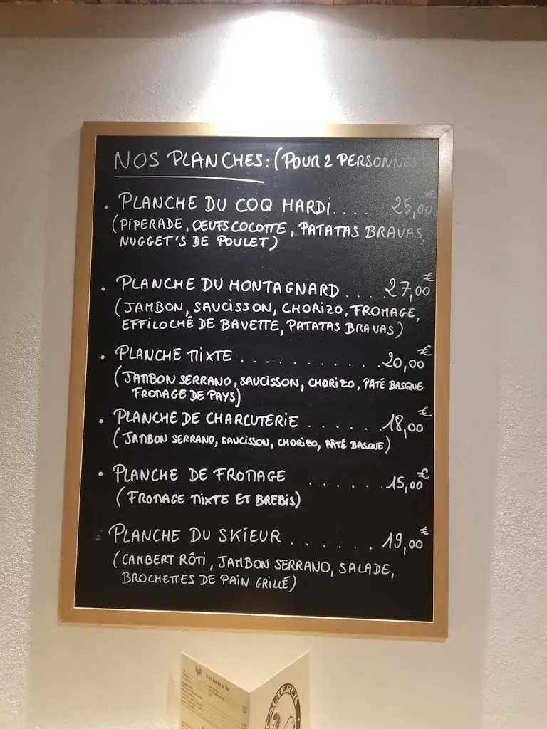 Menu_Le Coq Hardi invite Le Canard Déchaîné_Cauterets_image_1