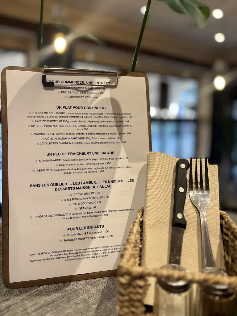 Menu_Bistrot du Boulevard_Cauterets_image_1