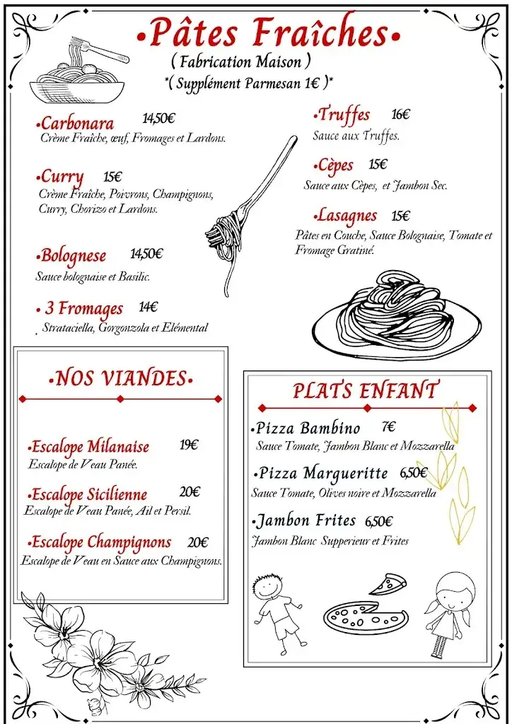 Menu_Pizzeria Grill Giovanni_Cauterets_immagine_2