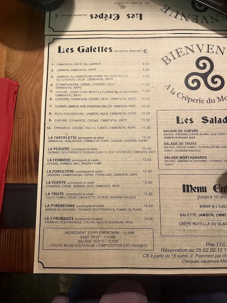 Menu_Crêperie du Moulleau_Cauterets_image_1