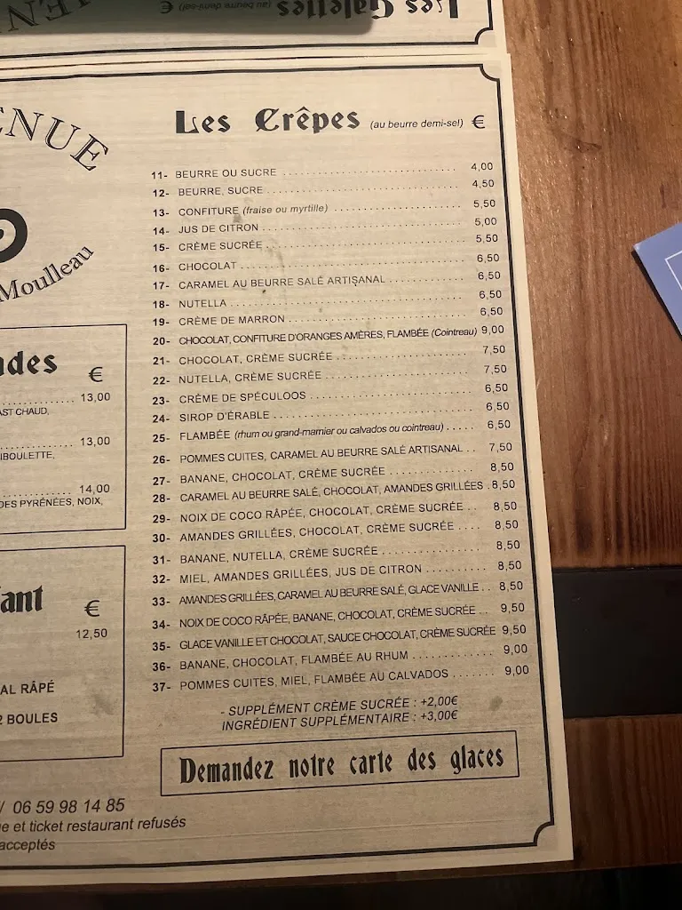 Menu_Crêperie du Moulleau_Cauterets_image_3