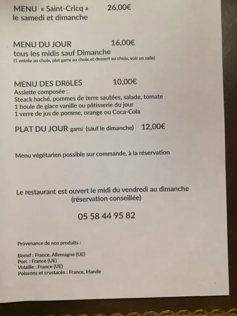 Menu_Clos Saint Cricq_Parleboscq_image_2