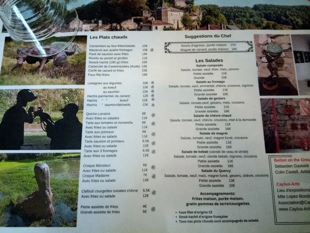 Menu_Le Lagardere_Caylus_image_1