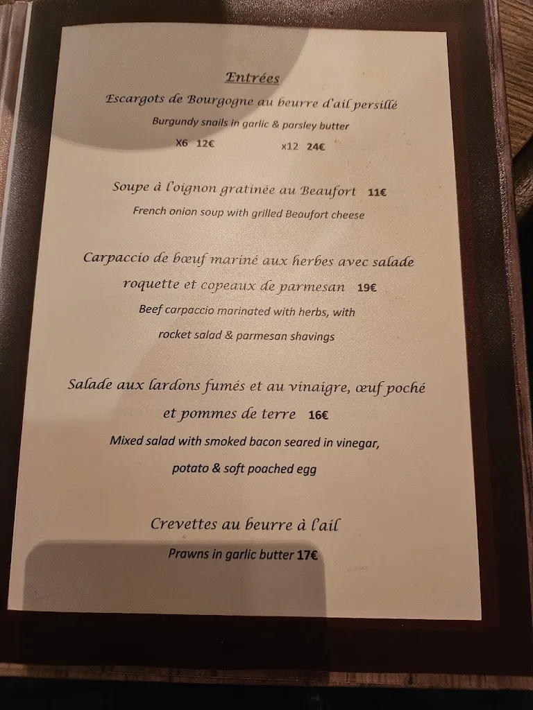 Aux Petits Oignons ristorante a Allues