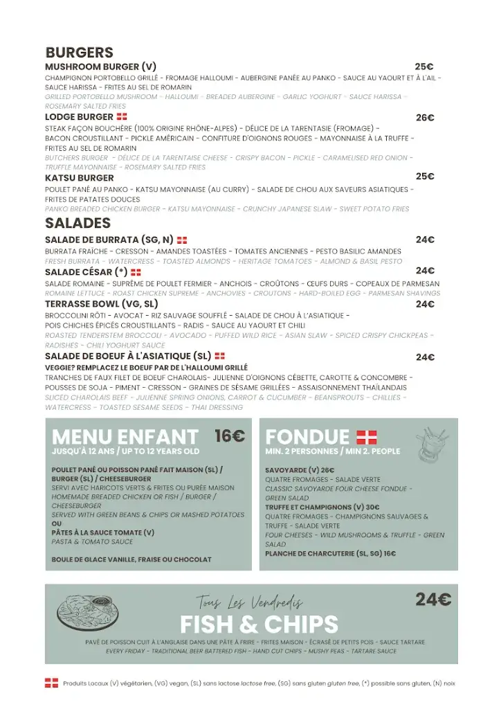 Menü_La Terrasse du Village_Allues_Bild_2
