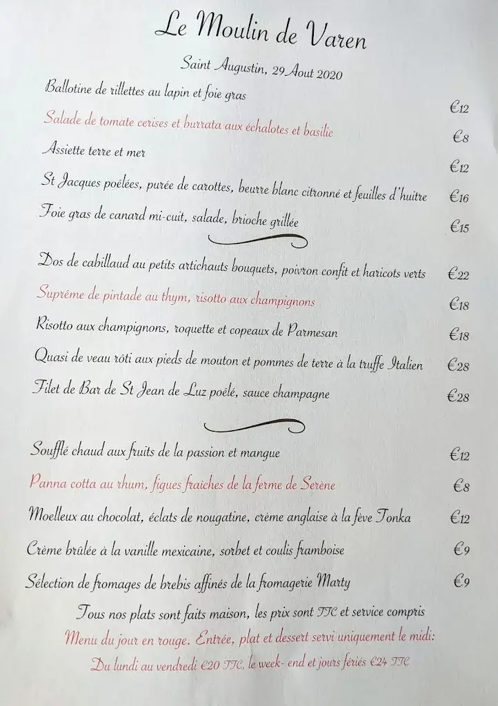 Menu_Le Moulin de Varen_Varen_image_3