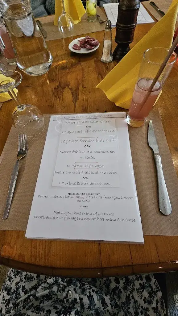 Menu_auberge de la grange du cros_Saillac_image_2