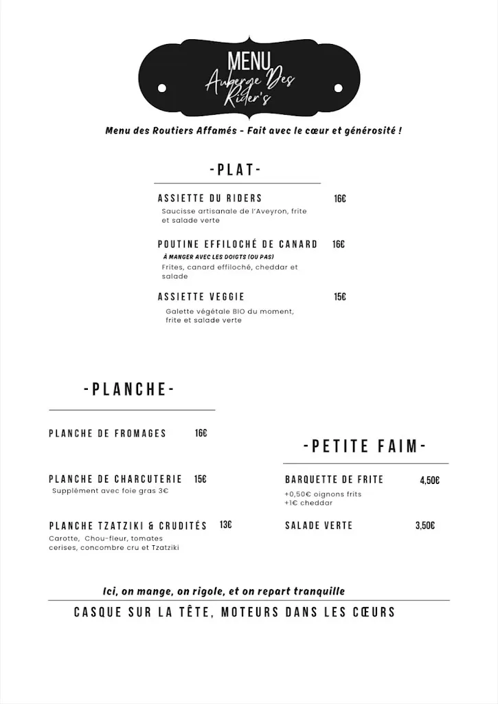 Menu_Auberge des Riders_Loze_image_2
