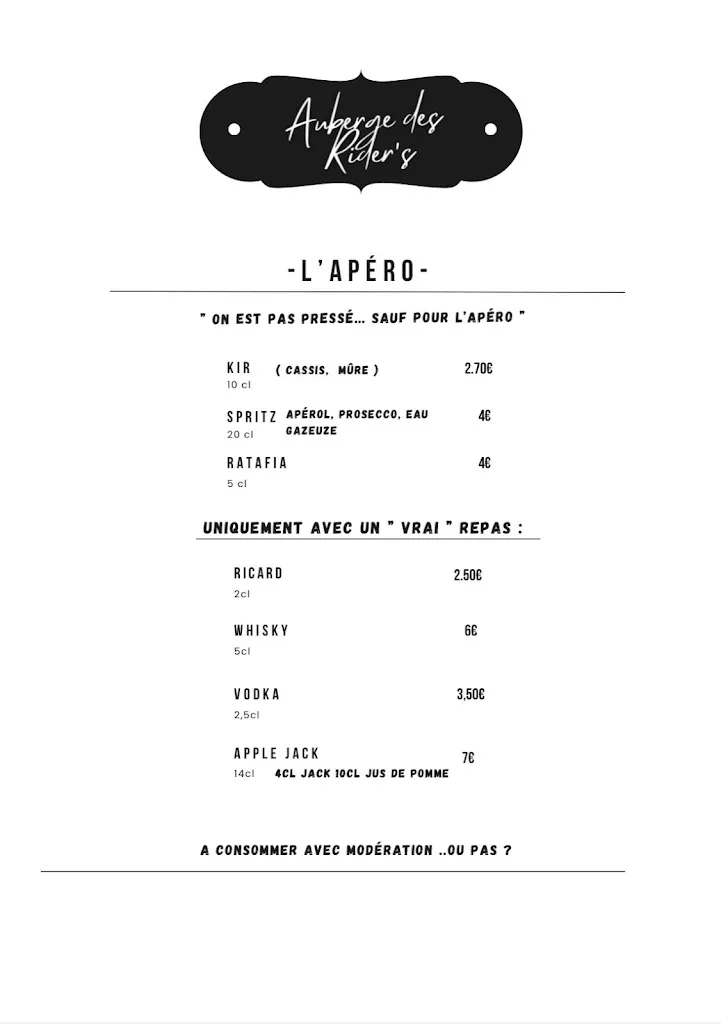 Menu_Auberge des Riders_Loze_image_4