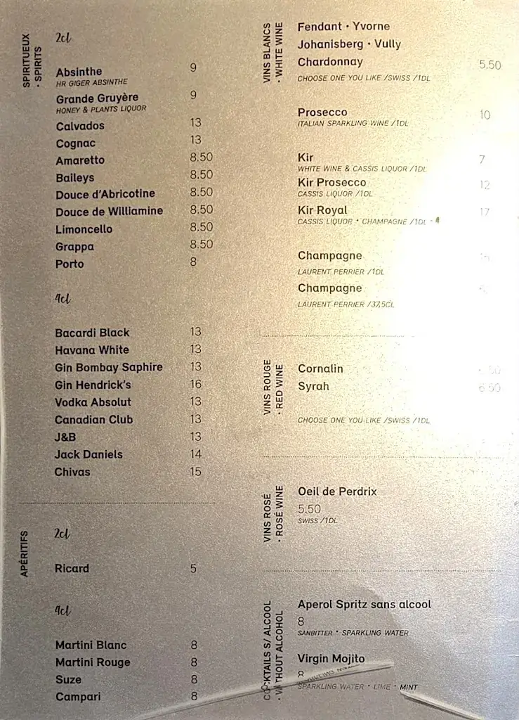 Menu_HR Giger - Bar & Museum_Gruyères_image_4