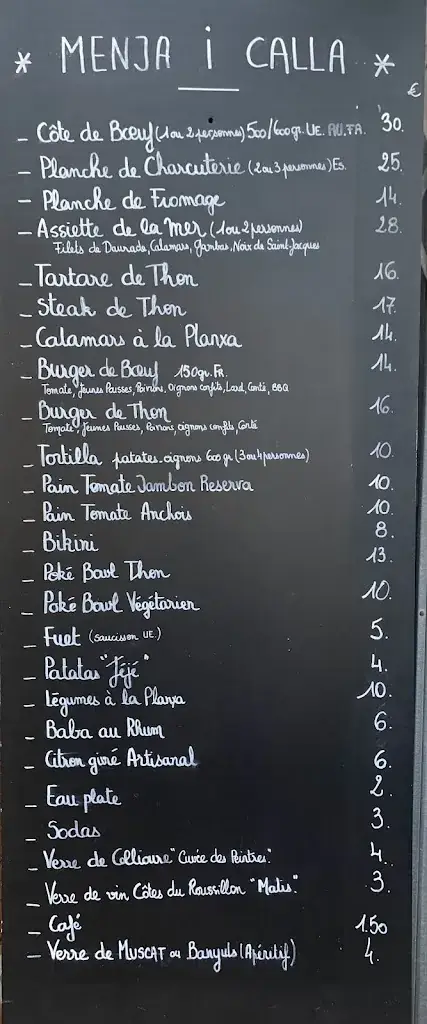 Menu_Menja i calla_Cerbère_immagine_2