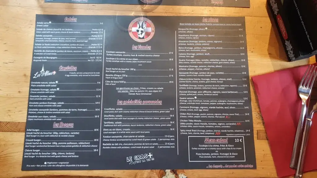 Menü_L'arbé restaurant_Allues_Bild_1
