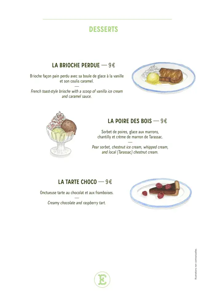 Menu_Restaurant L'Escapade_Roquebrun_image_3