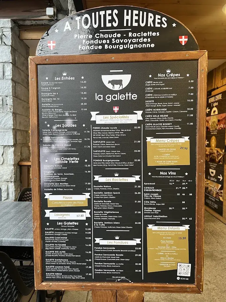 Menu_Restaurant La Galette_Allues_image_2