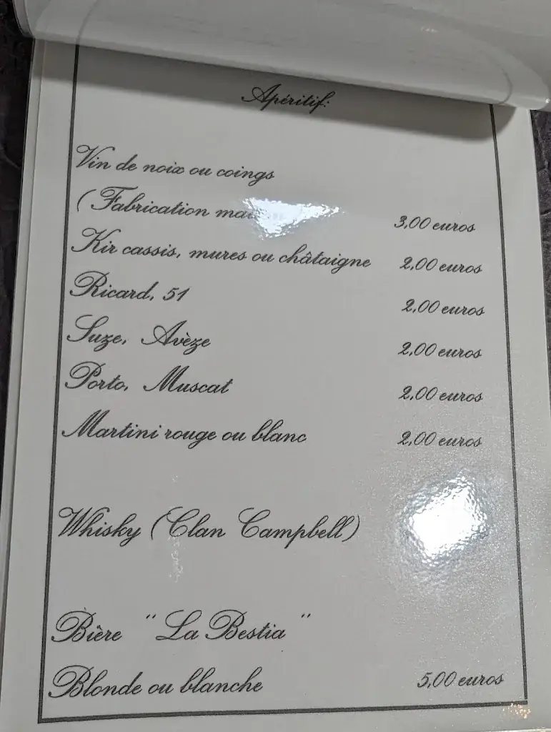 Menu_La Ferme Auberge Le Pradeille_Chanac_image_1