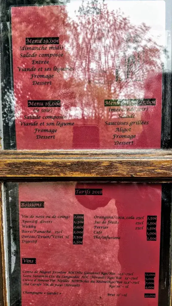 Menu_La Ferme Auberge Le Pradeille_Chanac_image_2