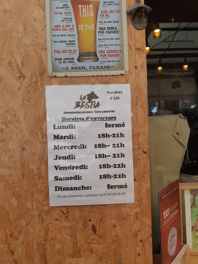 Brasserie la Bèstia ristorante a Chanac