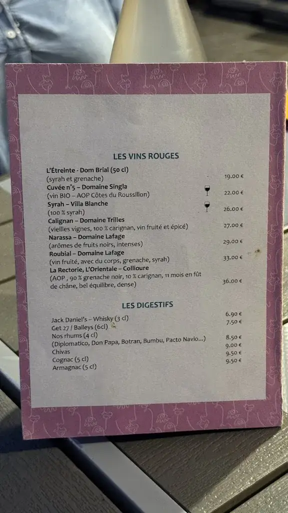 Menu_La Galerie_Céret_immagine_4