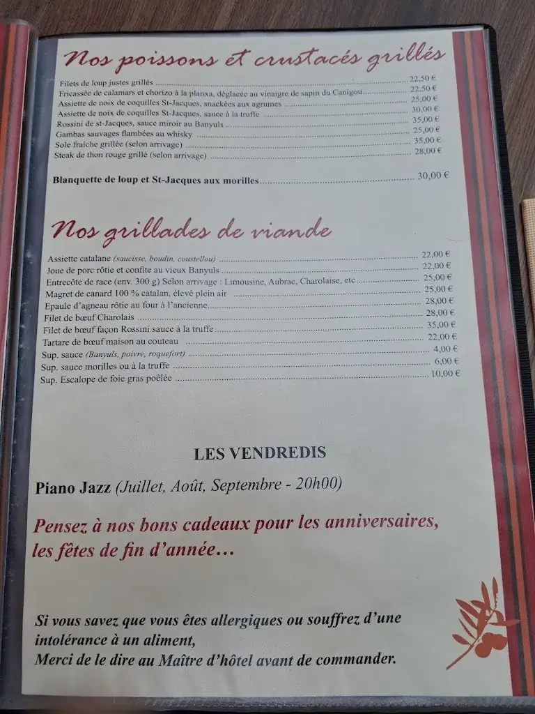 Menu_Le JARDIN Restaurant_Céret_image_2