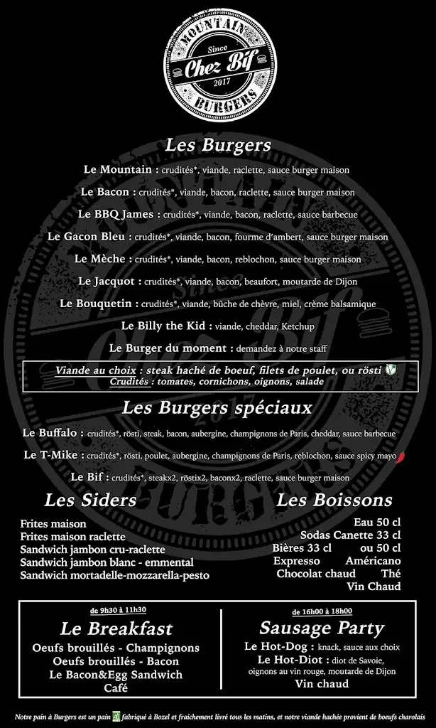 Chez Bif Restaurant in Allues