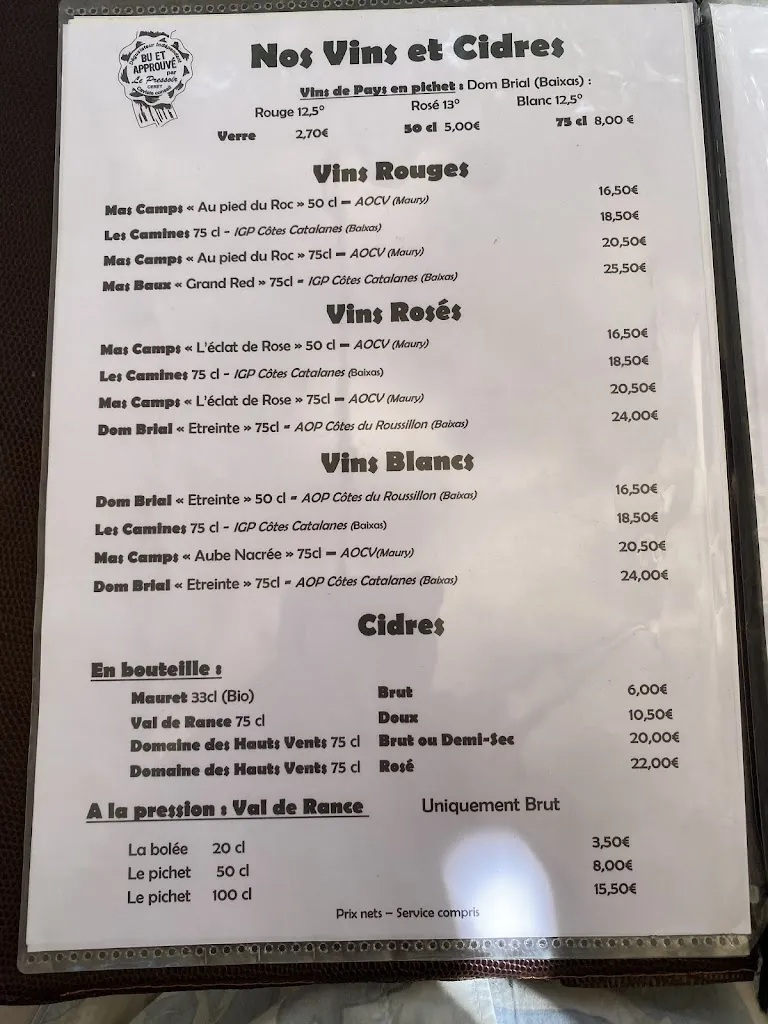 Menu_Le Pied Dans Le Plat_Céret_image_3