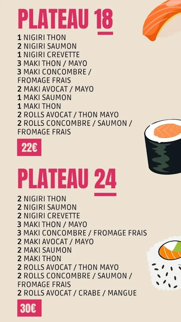 Menu_Ro-Ri Sushis Céret_Céret_image_1