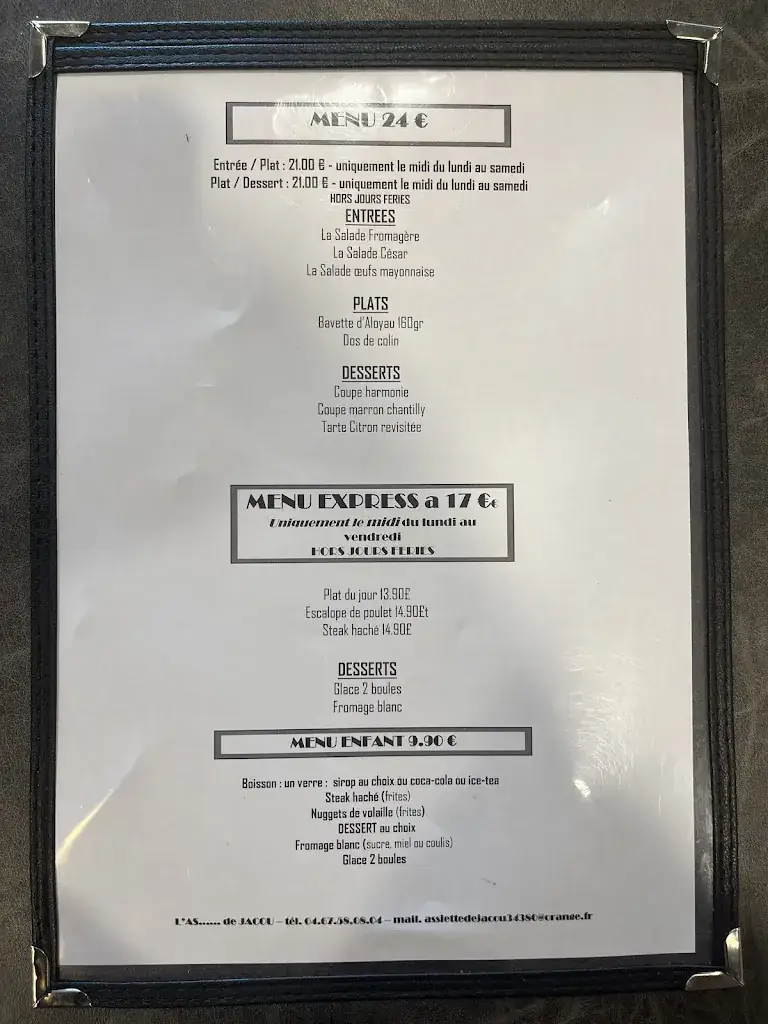 Menu_L'Assiette de Jacou_Jacou_image_2