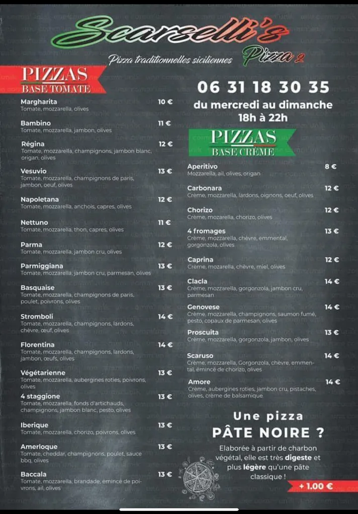 Menu_Scarselli’s Pizza 2_Clarensac_image_1