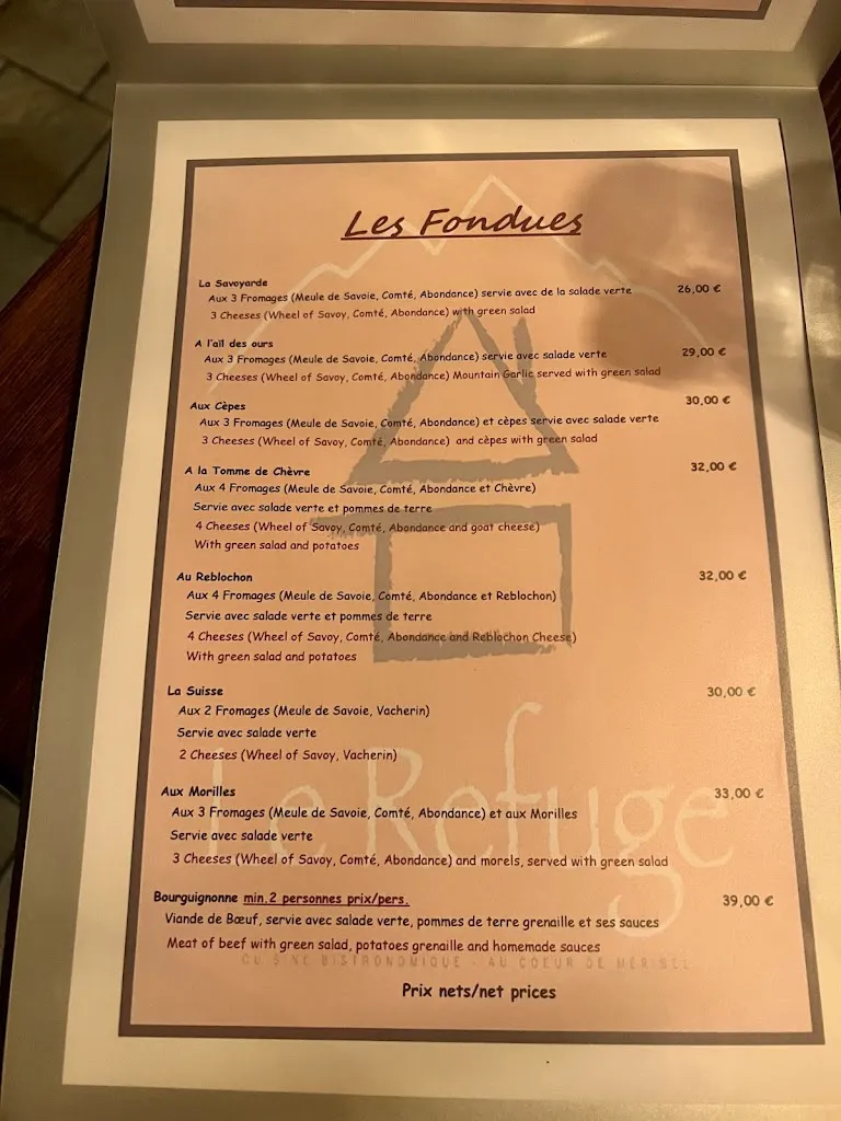 Menu_Le Refuge_Allues_image_3