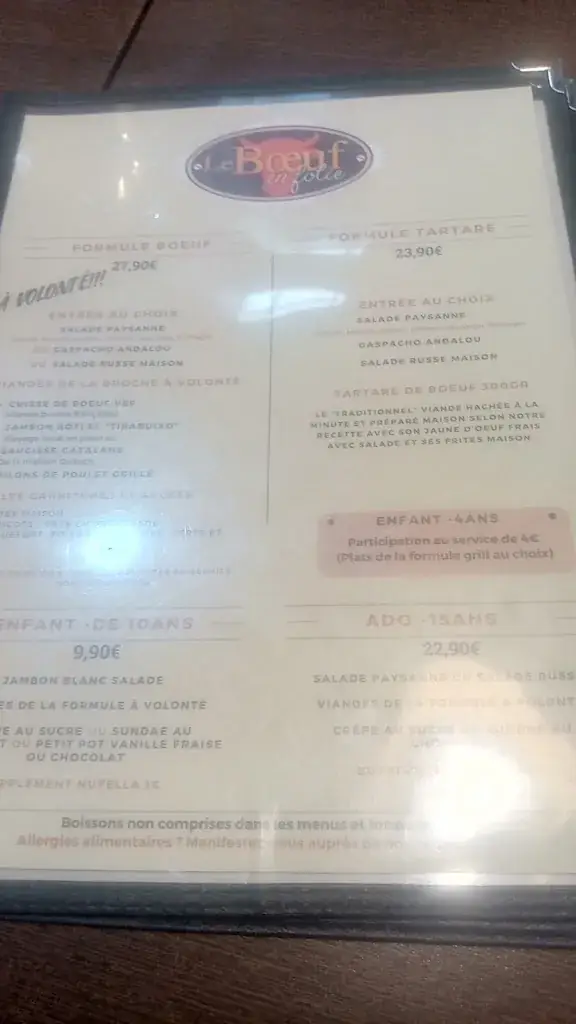 Menu_Le Boeuf en Folie_Rivesaltes_image_3