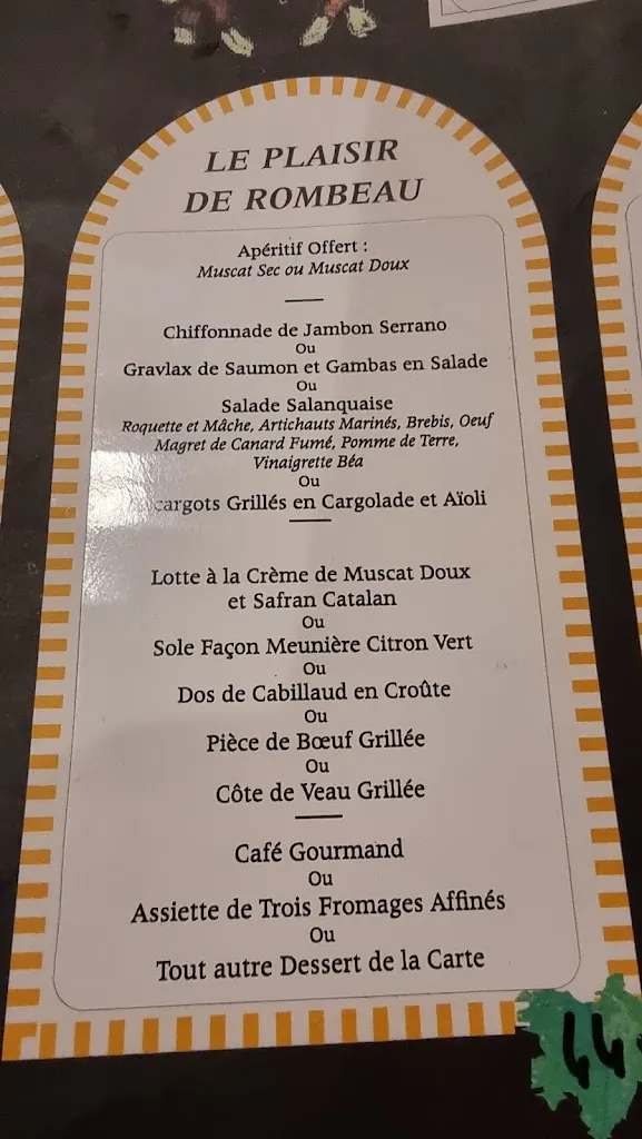 Menu_Le Domaine de Rombeau_Rivesaltes_image_4