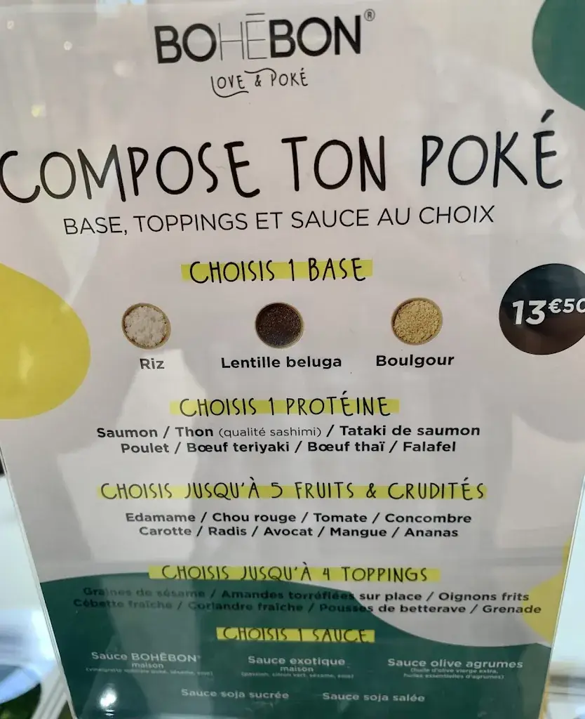 Menu_Bohébon Claira - Love & Poke Bowls_Claira_image_1