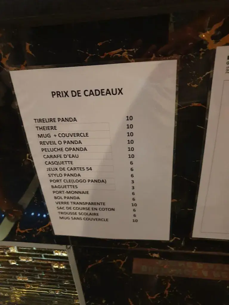 Menu_Restaurant Ô Panda | Perpignan_Rivesaltes_image_1