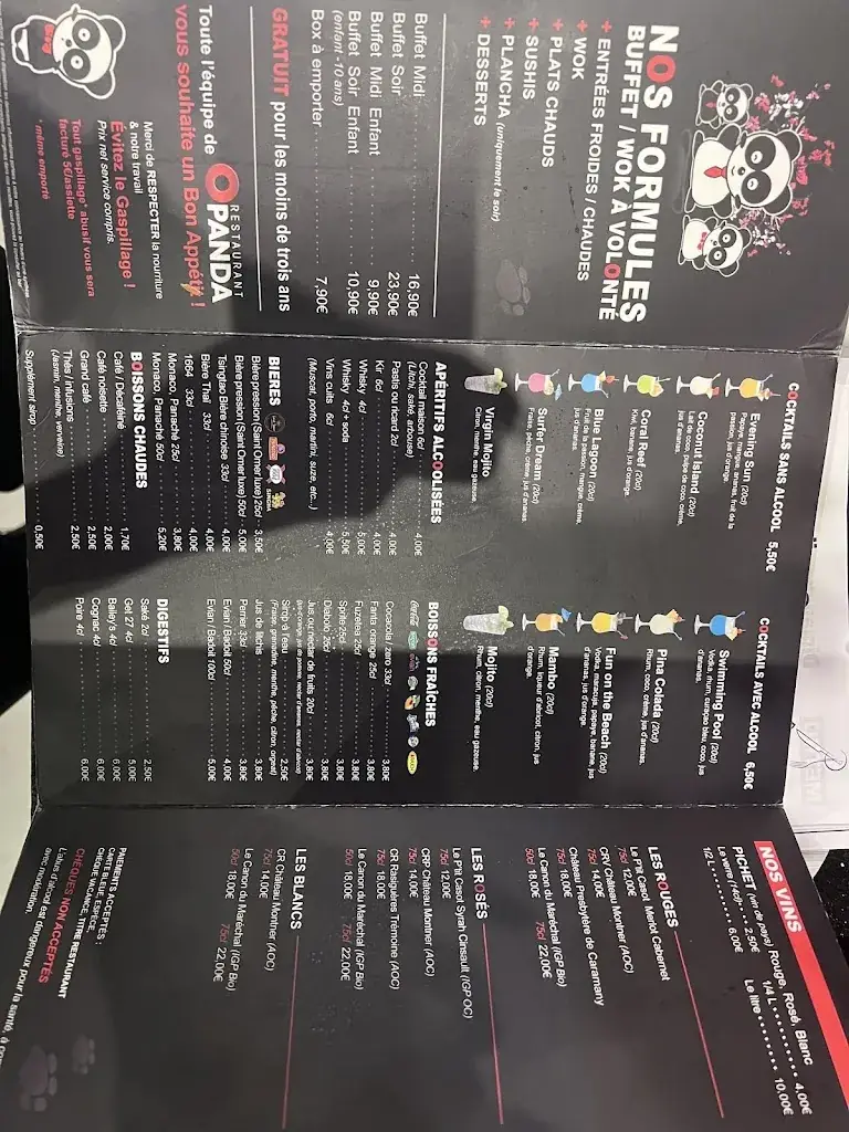 Menu_Restaurant Ô Panda | Perpignan_Rivesaltes_image_2