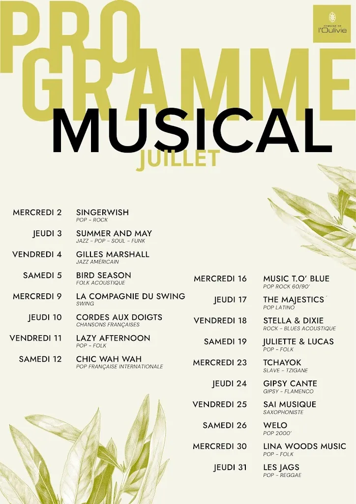 Menu_Domaine l'Oulivie : Restaurant et Producteur d'huiles d'olive_Combaillaux_image_2