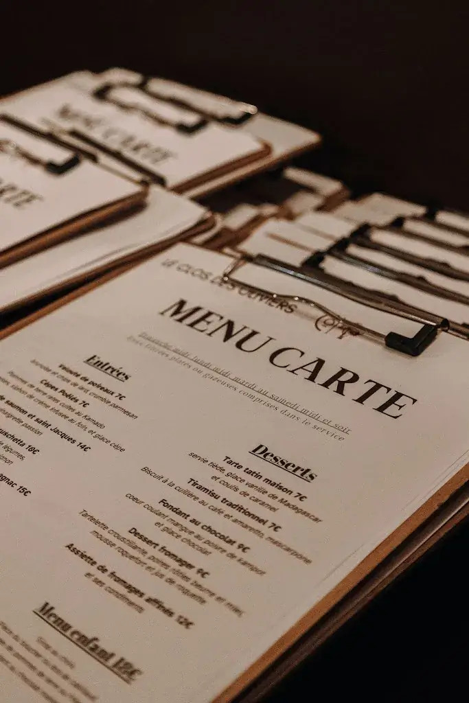 Menu_Clos des Oliviers - Restaurant - Guinguette - Séminaires_Saint-Gély-du-Fesc_image_1