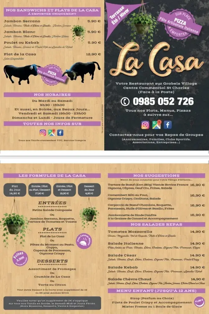 Menu_La Casa_Grabels_image_1