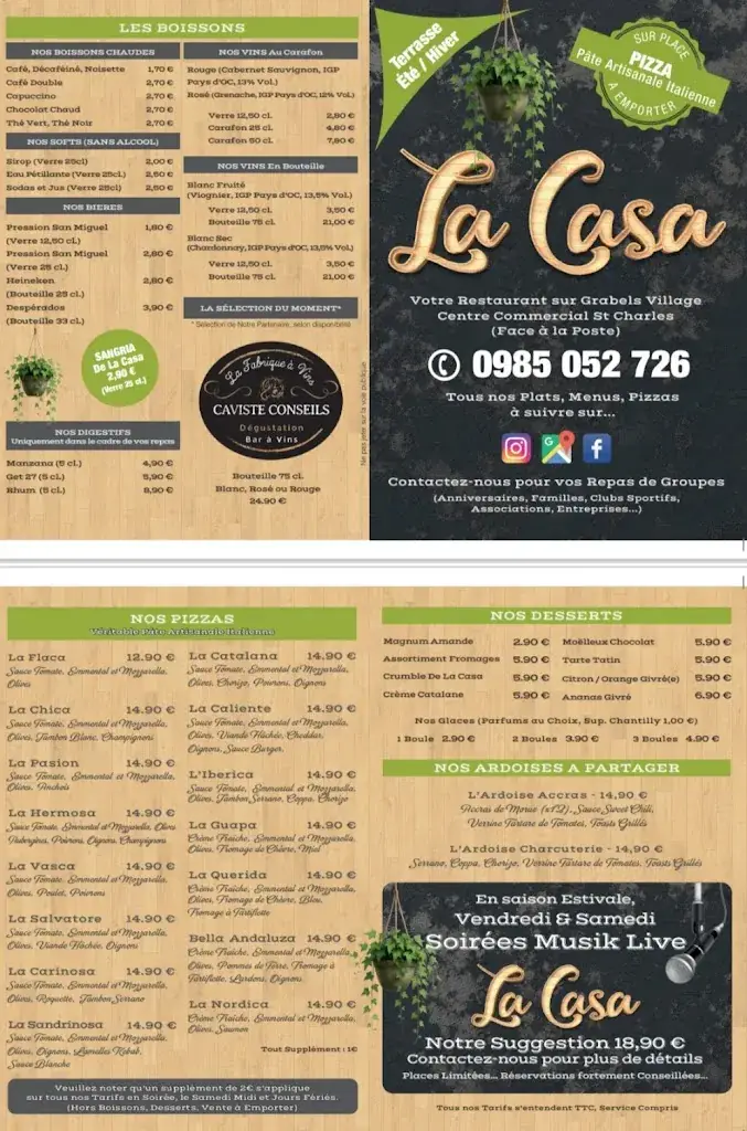 Menu_La Casa_Grabels_image_2