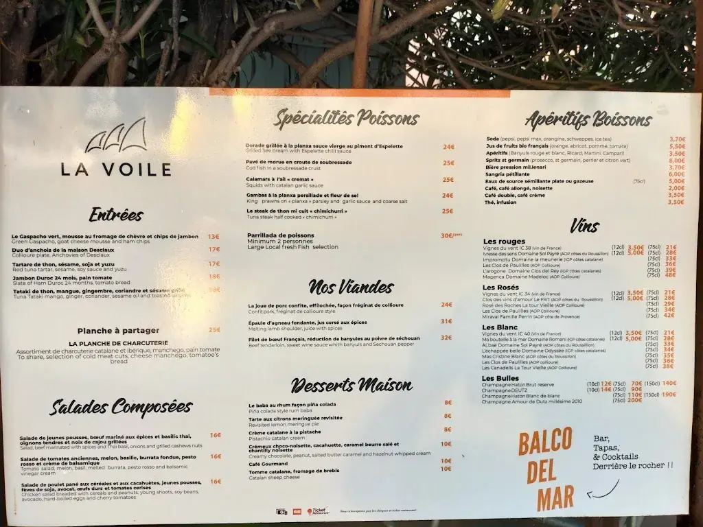 Menu_La Voile_Collioure_image_1
