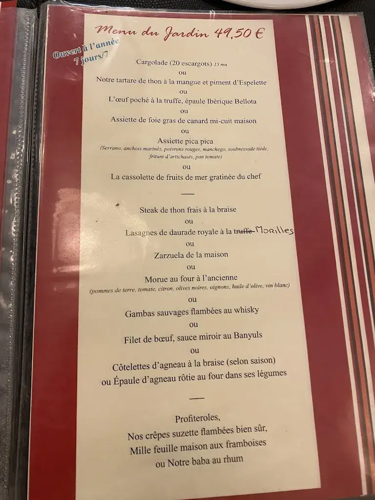 Menu_Le Jardin de Collioure_Collioure_image_4