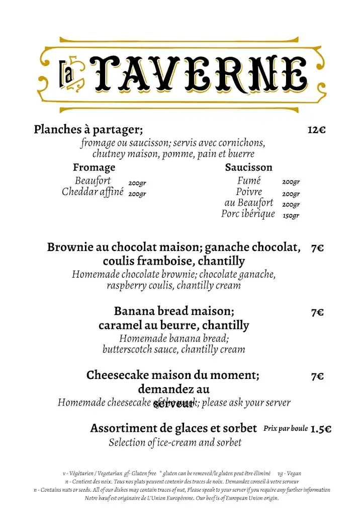 La Taverne Bar & Restaurant ristorante a Allues