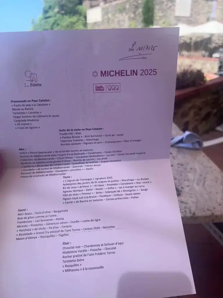 Menu_Restaurant La Balette_Collioure_image_2