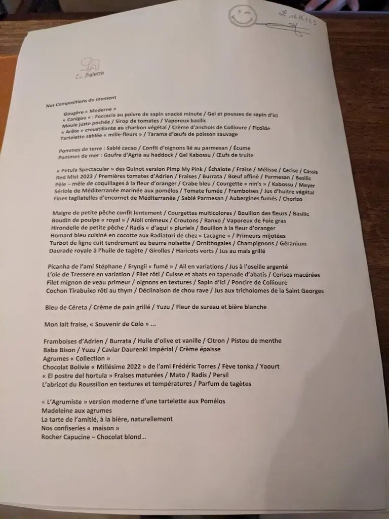 Menu_Restaurant La Balette_Collioure_image_3