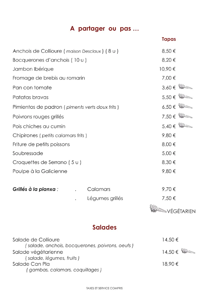 Menu_Restaurant le Can Pla_Collioure_image_1