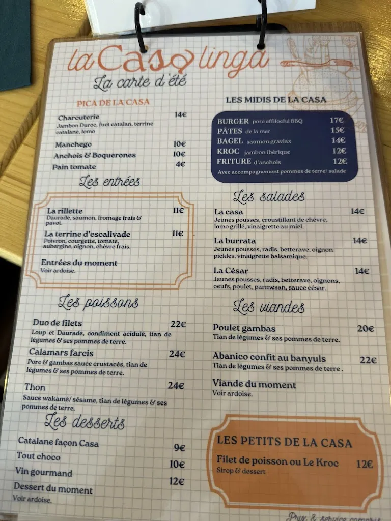 Menu_La Casa Linga_Collioure_image_2