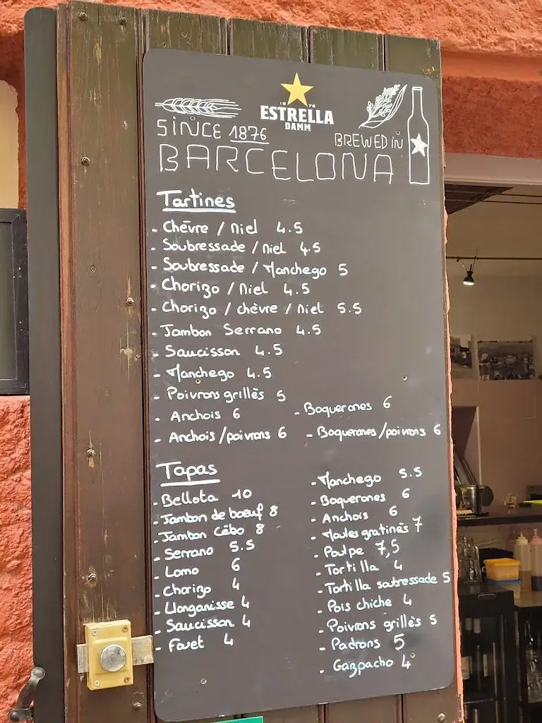 Menu_La Treille Tapas_Collioure_image_4